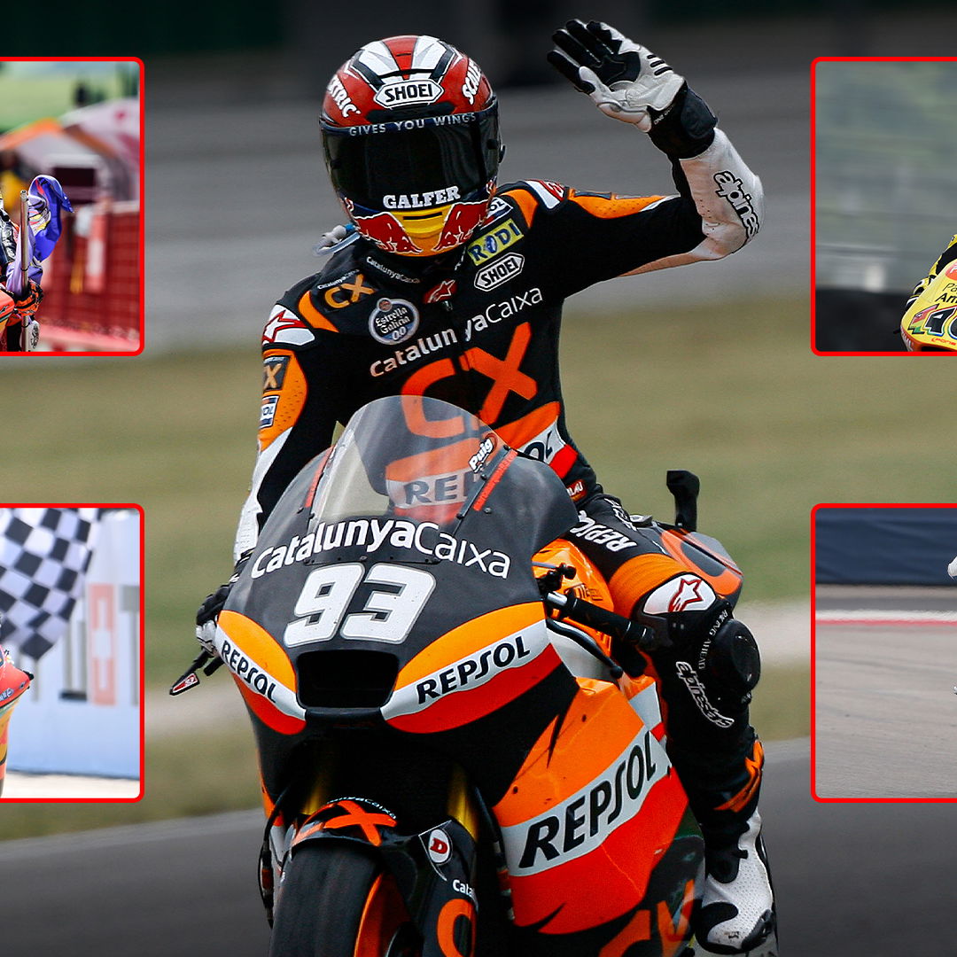 The five best Moto2 rookies.